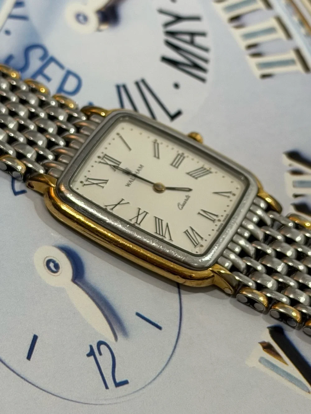 Vintage 1980s Waltham Quartz 6318026 Men’s Watch